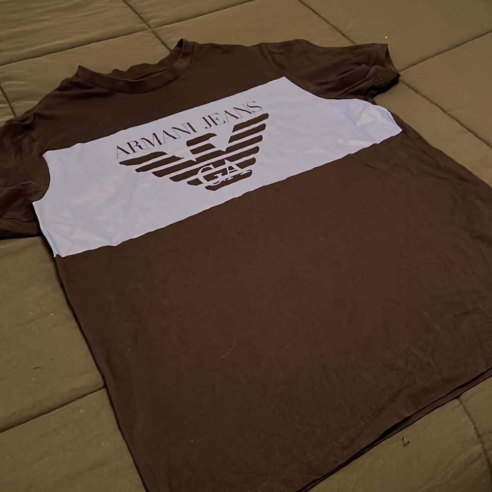 Armani jeans tee shirt